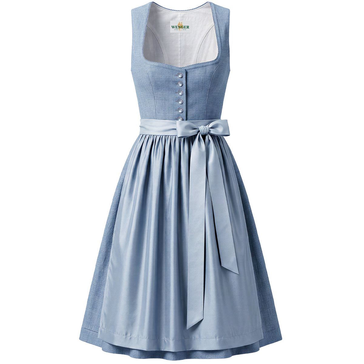 Wenger Dirndl Uschi Leinen Mieder 70cm