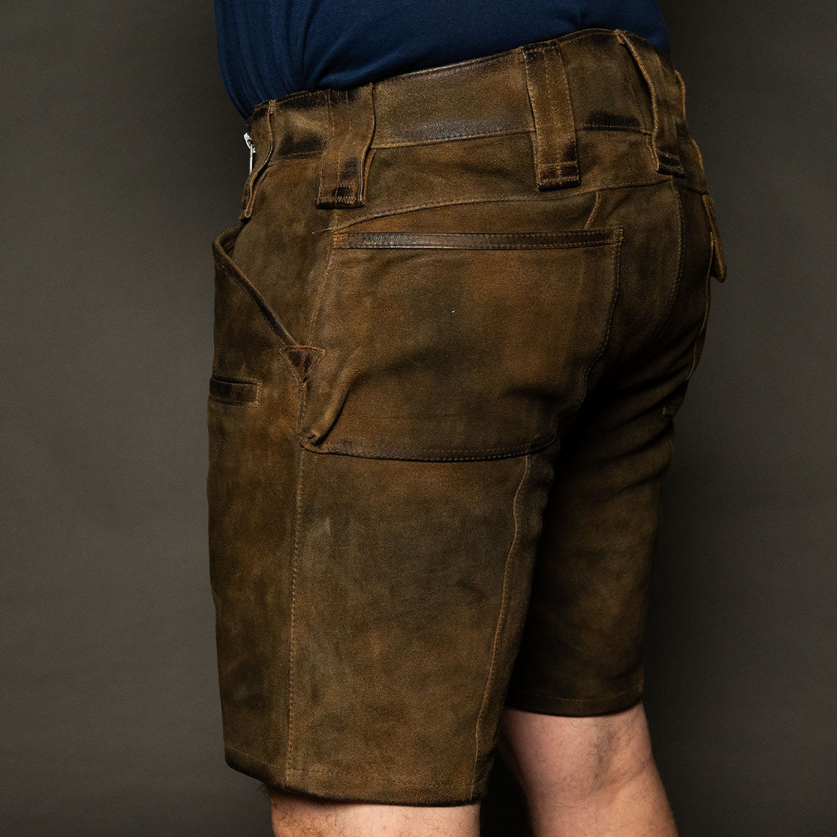 Datschi Trachten Zunft Lederhose Richtfest Braun